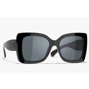 Authentic! CHANEL Sunglasses CH5494 Women's Black/ Grey New With Box.